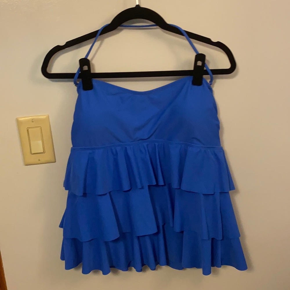 Ruffle Tankini Swimsuit Top from Macy's